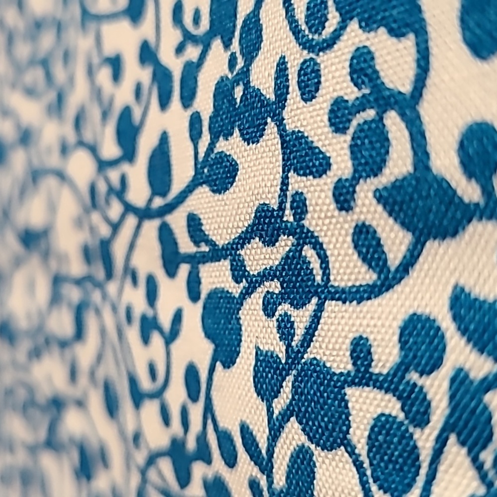 Za Za by Erin Michael for Moda Blue Flowers & Vines 100% Cotton Fabric Sew 1.5yd